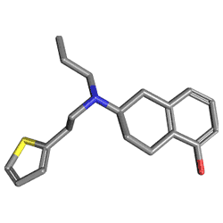 Neupro 1 mg 28 Transdermal Flaster (Rotigotin) Kimyasal Yapısı (3 D)