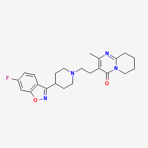 Risperdal 1 mg 20 Tablet (Risperidon) Kimyasal Yapısı (2 D)
