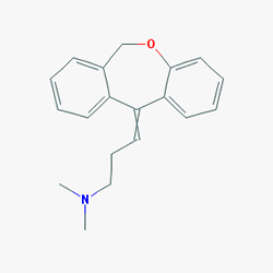 Doxepin 25 mg 50 Kapsül (Doksepin) Kimyasal Yapısı (2 D)