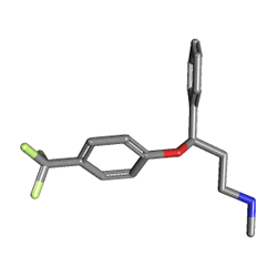 Florak 20 mg 16 Kapsül () Kimyasal Yapısı (3 D)