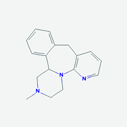 Remeron Solüsyon 15 mg 66 ml (Mirtazapin) Kimyasal Yapısı (2 D)