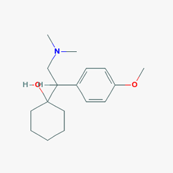 Veniba 75 mg XR 28 Kapsül (Venlafaksin) Kimyasal Yapısı (2 D)