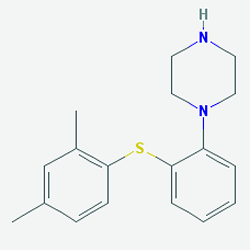 Fonksera 20 mg 28 Tablet (Vortioksetin) Kimyasal Yapısı (2 D)