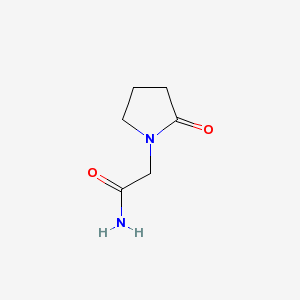 Nörotrop 800 mg 30 Kapsül (Pirasetam) Kimyasal Yapısı (2 D)
