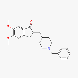 Rewind 10 mg 84 Suda Eriyen Tablet (Donepezil) Kimyasal Yapısı (2 D)