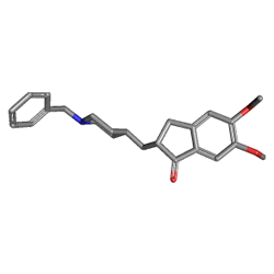 Aricept 10 mg 28 Tablet (Donepezil) Kimyasal Yapısı (3 D)