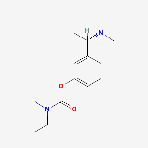 Rivarem 3 mg 98 Kapsül (Rivastigmin) Kimyasal Yapısı (2 D)