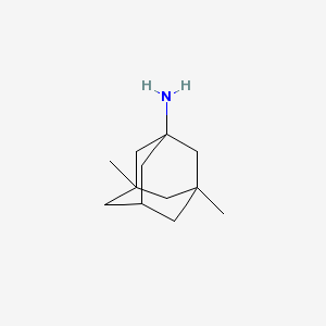Ebixa Damla 5 mg 50 ml (Memantin) Kimyasal Yapısı (2 D)