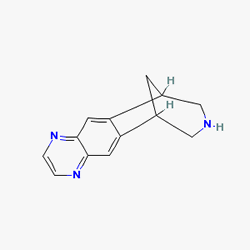 Champix 1 mg 112 Tablet (Vareniklin) Kimyasal Yapısı (2 D)