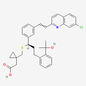 Alecast 10 mg 84 Tablet (Montelukast Sodyum) Kimyasal Yapısı (2 D)