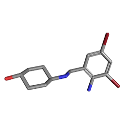 Bronolac 30 mg 20 Tablet (Ambroksol) Kimyasal Yapısı (3 D)