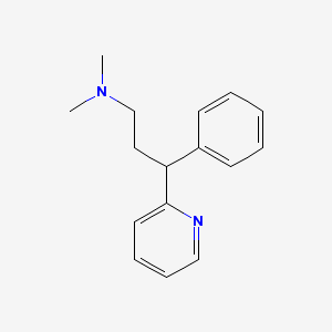 Avil Tablet 22.7 mg () Kimyasal Yapısı (2 D)
