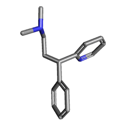 Cauphe 45.5 mg/2 ml IM/IV 5 Ampül () Kimyasal Yapısı (3 D)
