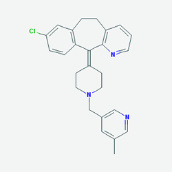 Rupatek 10 mg 20 Tablet (Rupatadin) Kimyasal Yapısı (2 D)