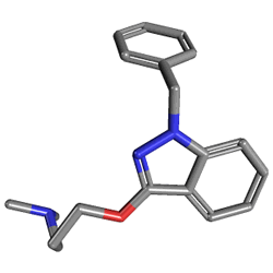 Beniflex Gargara 120 ml (Benzidamin) Kimyasal Yapısı (3 D)