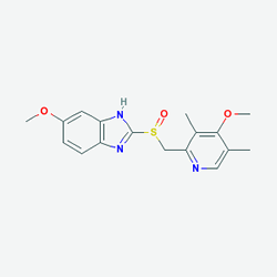 Eselan 40 mg IV Flakon (Omeprazol) Kimyasal Yapısı (2 D)