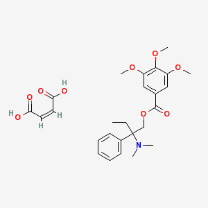 Trimedin Şurup 250 ml (Trimebutin Maleat) Kimyasal Yapısı (3 D) Trimedin Şurup 250 ml (Trimebutin Maleat) Kimyasal Yapısı (3 D)