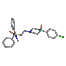 Lopermid 2 mg 20 Tablet () Kimyasal Yapısı (3 D)