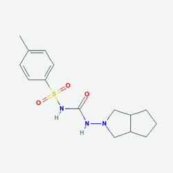 Hipoglis MR 30 mg 30 Tablet (Gliklazid) Kimyasal Yapısı (2 D)