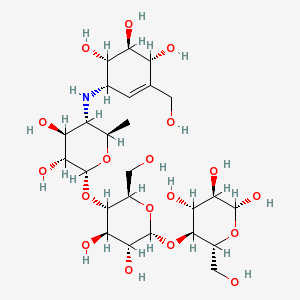 Acnor 100 mg 60 Tablet (Akarboz) Kimyasal Yapısı (2 D)