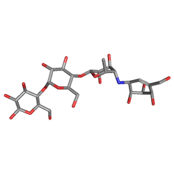 Acnor 50 mg 60 Tablet (Akarboz) Kimyasal Yapısı (3 D)