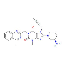 Trajenta 5 mg Tablet (Linagliptin) Kimyasal Yapısı (2 D) Trajenta 5 mg Tablet (Linagliptin) Kimyasal Yapısı (2 D)