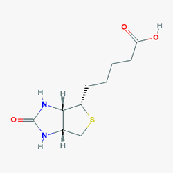 Medobiotin 5 mg 60 Tablet (Biotin) Kimyasal Yapısı (2 D)