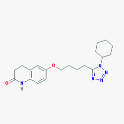 Silnorm 100 mg 60 Tablet (Silostazol) Kimyasal Yapısı (2 D)