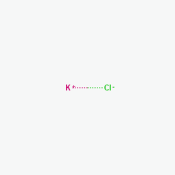 I.E Potasyum Klorür % 7.5 100 Ampül () Kimyasal Yapısı (3 D) I.E Potasyum Klorür % 7.5 100 Ampül () Kimyasal Yapısı (3 D)