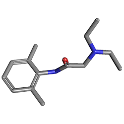 Aritmal %2 2 ml 10 Ampül () Kimyasal Yapısı (3 D)