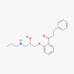 Rytmonorm 70mg/20 ml 5 Ampül () Kimyasal Yapısı (2 D)