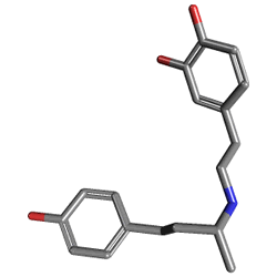 Dobutamine DBL Konsantre 250 mg/ 20 ml 1 Flakon () Kimyasal Yapısı (3 D)