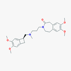 Coralan 5 mg 56 Tablet (İvabradin) Kimyasal Yapısı (2 D) Coralan 5 mg 56 Tablet (İvabradin) Kimyasal Yapısı (2 D)