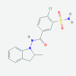 İndapen 2.5 mg 30 Tablet (İndapamid) Kimyasal Yapısı (2 D)