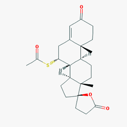 Aldactone A 25 mg 20 Tablet () Kimyasal Yapısı (2 D)