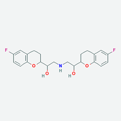 Vasilol 5 mg 84 Tablet (Nebivolol) Kimyasal Yapısı (2 D)