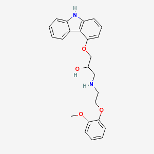 Dilatrend 6.25 mg 30 Tablet (Karvedilol) Kimyasal Yapısı (2 D)