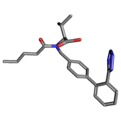 Limiten (Valsartan) Kimyasal Yapısı (3 D)