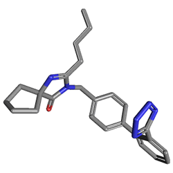 Irda 150 mg 28 Tablet (İrbesartan) Kimyasal Yapısı (3 D)