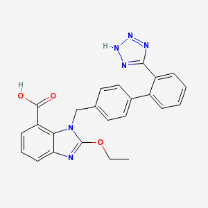 Tensart 16 mg 28 Tablet (Kandesartan) Kimyasal Yapısı (2 D)