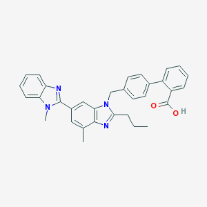 Micator 80 mg 28 Tablet (Telmisartan) Kimyasal Yapısı (2 D)