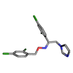 Oxezole Krem %1 10 g (Oksikonazol) Kimyasal Yapısı (3 D)