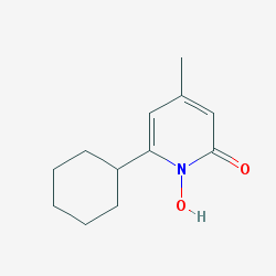 Nibulen Krem %1 20 g (Siklopiroks) Kimyasal Yapısı (2 D)