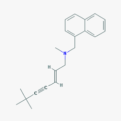 Corbinal Krem 30 g (Terbinafin) Kimyasal Yapısı (2 D)