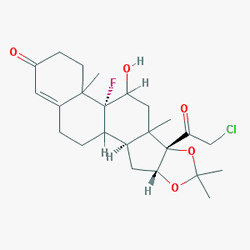 Betacorton Krem 50 mg 20 g () Kimyasal Yapısı (2 D)