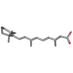 Acnelyse Krem % 0.1 20 g (Tretinoin) Kimyasal Yapısı (3 D)