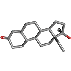 Norlevo 1.5 mg 1 Tablet (ertesi gün hapı) (Levonorgestrel) Kimyasal Yapısı (3 D)