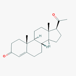 Progestan Dex 25 mg/1 ml 7 Ampül (Progesteron) Kimyasal Yapısı (2 D)