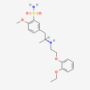 Üromax MR 0.4 mg 30 Kapsül (Tamsulosin) Kimyasal Yapısı (2 D)