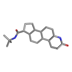 Prosterit 5 mg 100 Tablet (Finasterid) Kimyasal Yapısı (3 D)